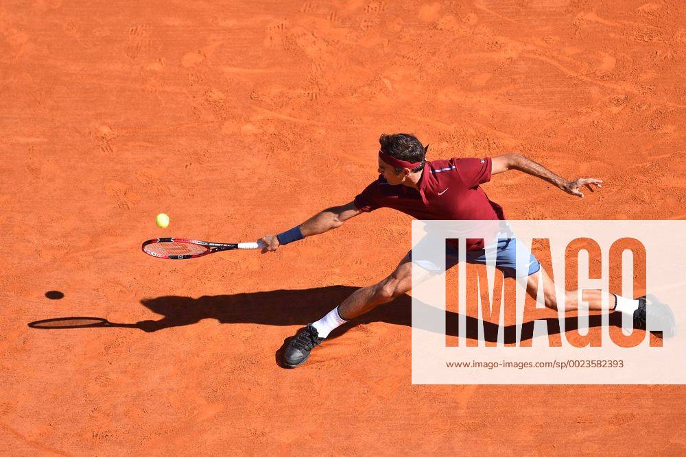 Roger Federer (Sui) TENNIS : Tournoi de Monte Carlo 2016 - 12 04 2016 TennisMagazine Panoramic
