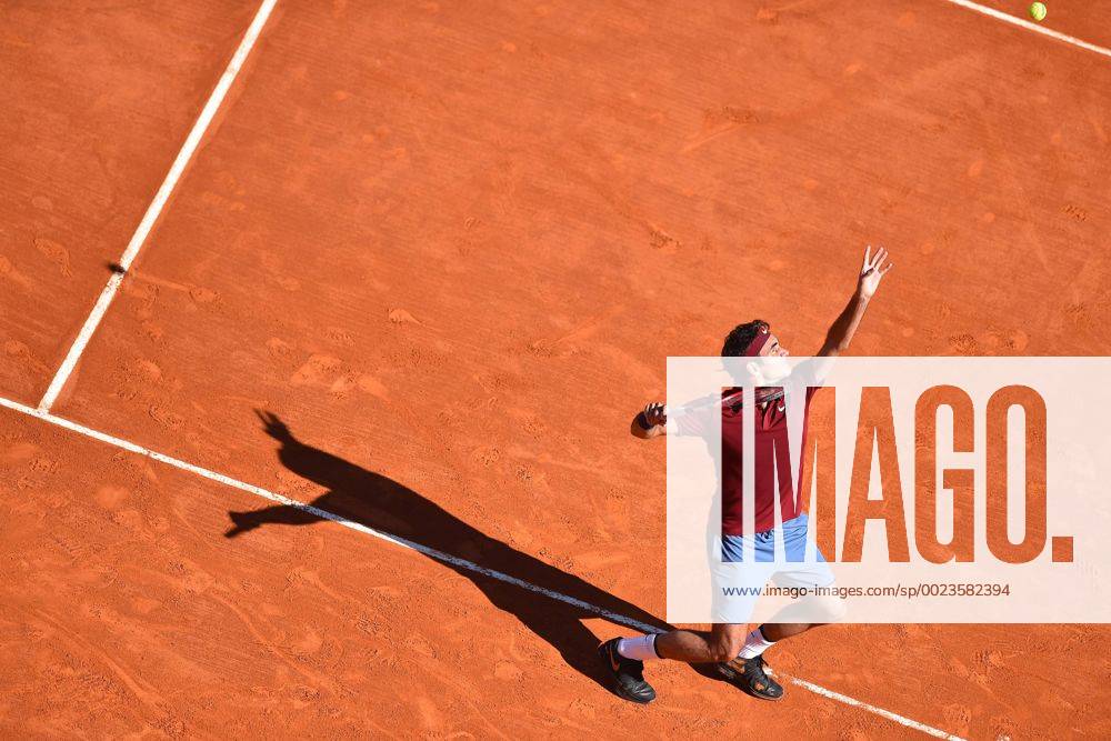 Roger Federer (Sui) TENNIS : Tournoi de Monte Carlo 2016 - 12 04 2016 TennisMagazine Panoramic