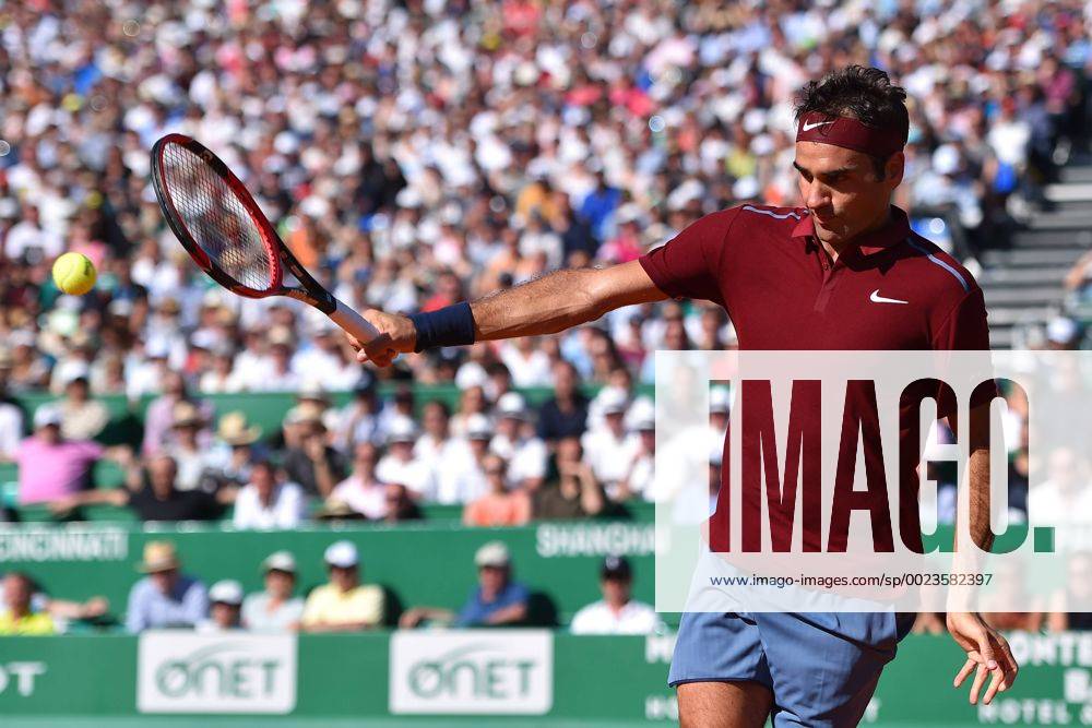 Roger Federer (Sui) TENNIS : Tournoi de Monte Carlo 2016 - 12 04 2016 TennisMagazine Panoramic