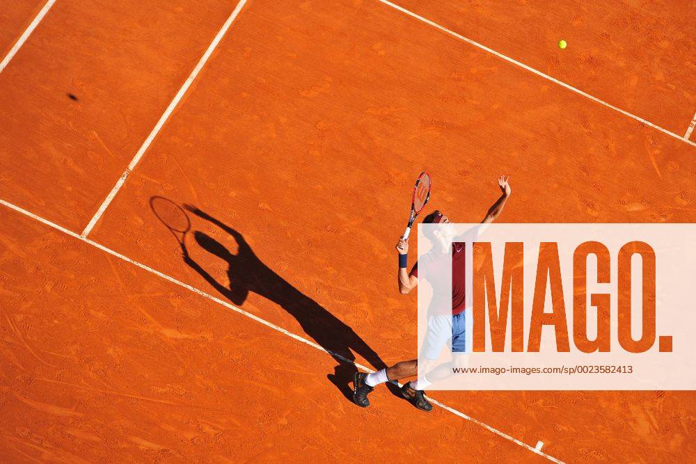 Roger Federer (Sui) TENNIS : Tournoi de Monte Carlo 2016 - 12 04 2016 TennisMagazine Panoramic
