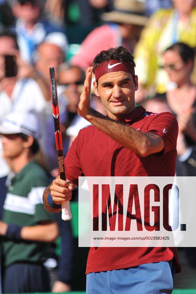 Roger Federer (Sui) TENNIS : Tournoi de Monte Carlo 2016 - 12 04 2016 TennisMagazine Panoramic
