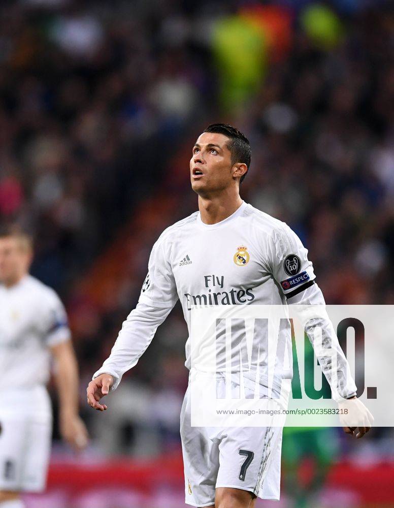 FUSSBALL CHAMPIONS LEAGUE SAISON 2015 2016 VIERTELFINALE RUECKSPIEL Real Madrid - VfL Wolfsburg 12.04.2016 Cristiano Ronaldo (Real Madrid)