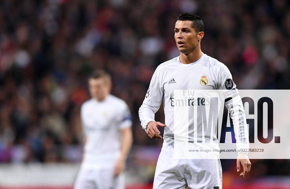 FUSSBALL CHAMPIONS LEAGUE SAISON 2015 2016 VIERTELFINALE RUECKSPIEL Real Madrid - VfL Wolfsburg 12.04.2016 Cristiano Ronaldo (Real Madrid)
