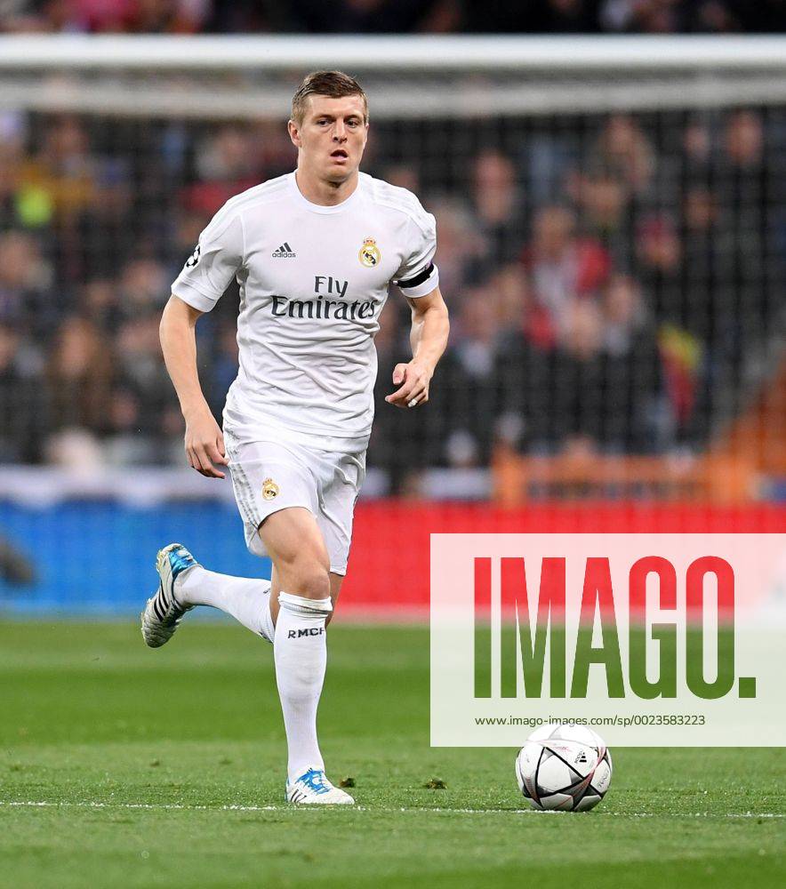 FUSSBALL CHAMPIONS LEAGUE SAISON 2015 2016 VIERTELFINALE RUECKSPIEL Real Madrid - VfL Wolfsburg 12.04.2016 Toni Kroos (Real Madrid)