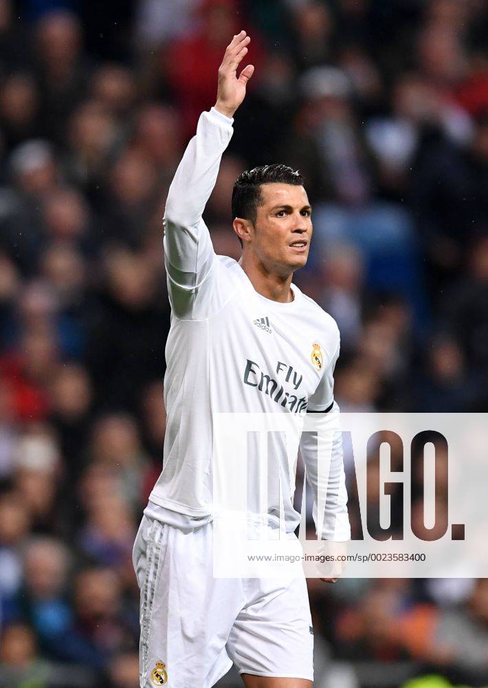 FUSSBALL CHAMPIONS LEAGUE SAISON 2015 2016 VIERTELFINALE RUECKSPIEL Real Madrid - VfL Wolfsburg 12.04.2016 Cristiano Ronaldo (Real Madrid)