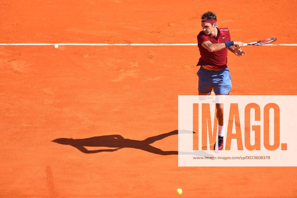 Roger Federer (Sui) TENNIS : Tournoi de Monte Carlo 2016 - 15 04 2016 TennisMagazine Panoramic