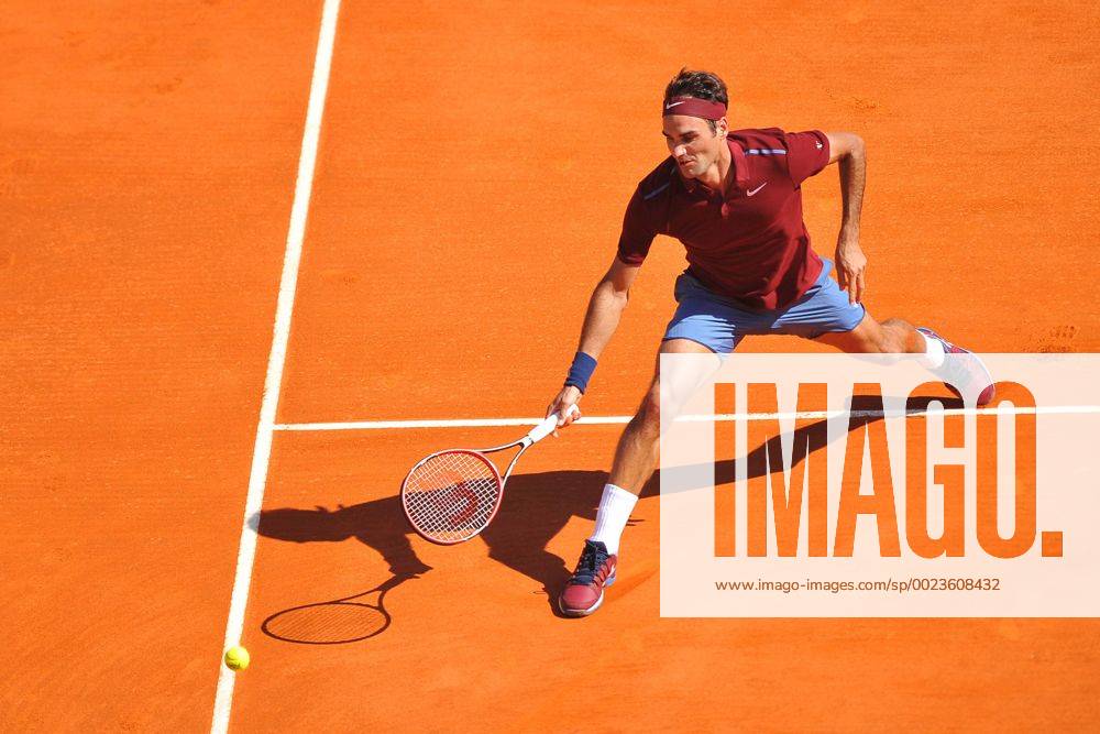Roger Federer (Sui) TENNIS : Tournoi de Monte Carlo 2016 - 15 04 2016 TennisMagazine Panoramic
