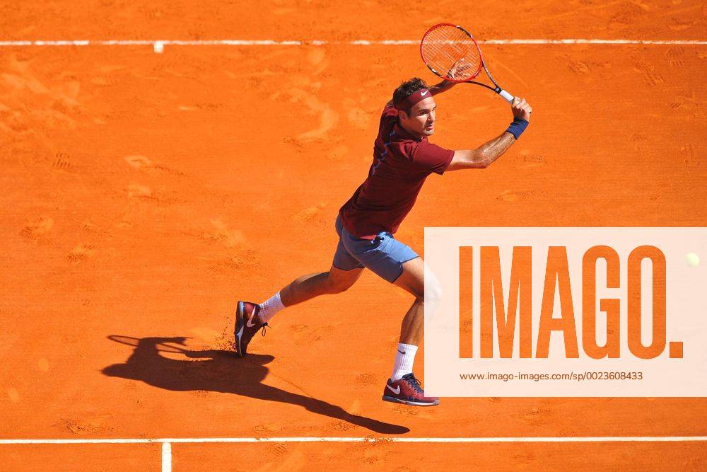 Roger Federer (Sui) TENNIS : Tournoi de Monte Carlo 2016 - 15 04 2016 TennisMagazine Panoramic