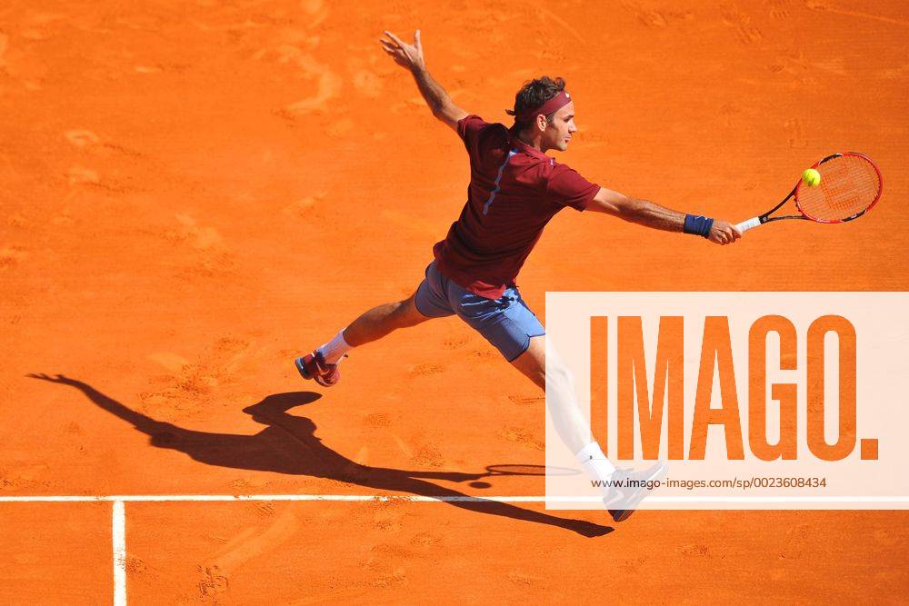 Roger Federer (Sui) TENNIS : Tournoi de Monte Carlo 2016 - 15 04 2016 TennisMagazine Panoramic