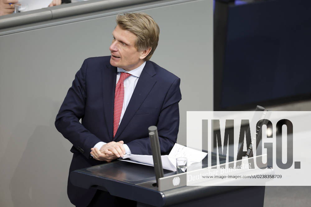 Thomas Bareiß at the 89 session of the German Bundestag in the Reichstag building Berlin, 03 03 2023 Foto:xJ.xFuturexImage