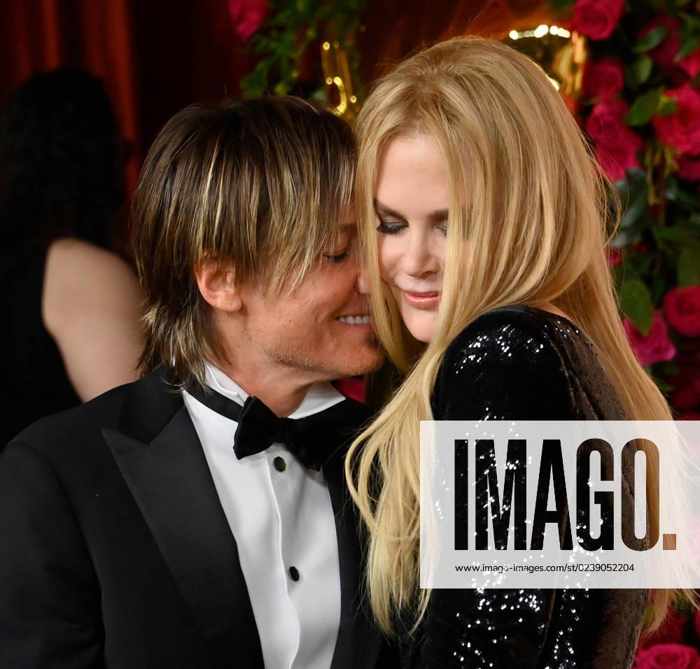 (L-R) Keith Urban and Nicole Kidman attend the 95th annual Academy Awards at the Dolby Theatre in the Hollywood section of Los Angeles on Sunday, March 12, 2023. LAP20230312141 JIMxRUYMEN