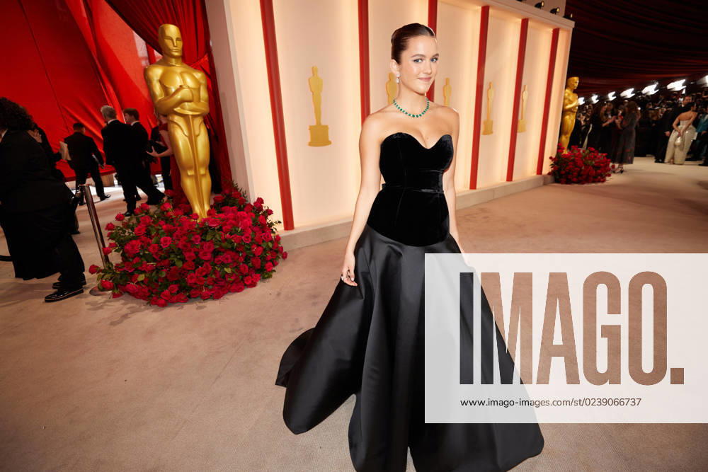 Chloe East arrives on the red carpet of The 95th OscarsÂ® at the DolbyÂ® Theatre at Ovation Hollywood on Sunday