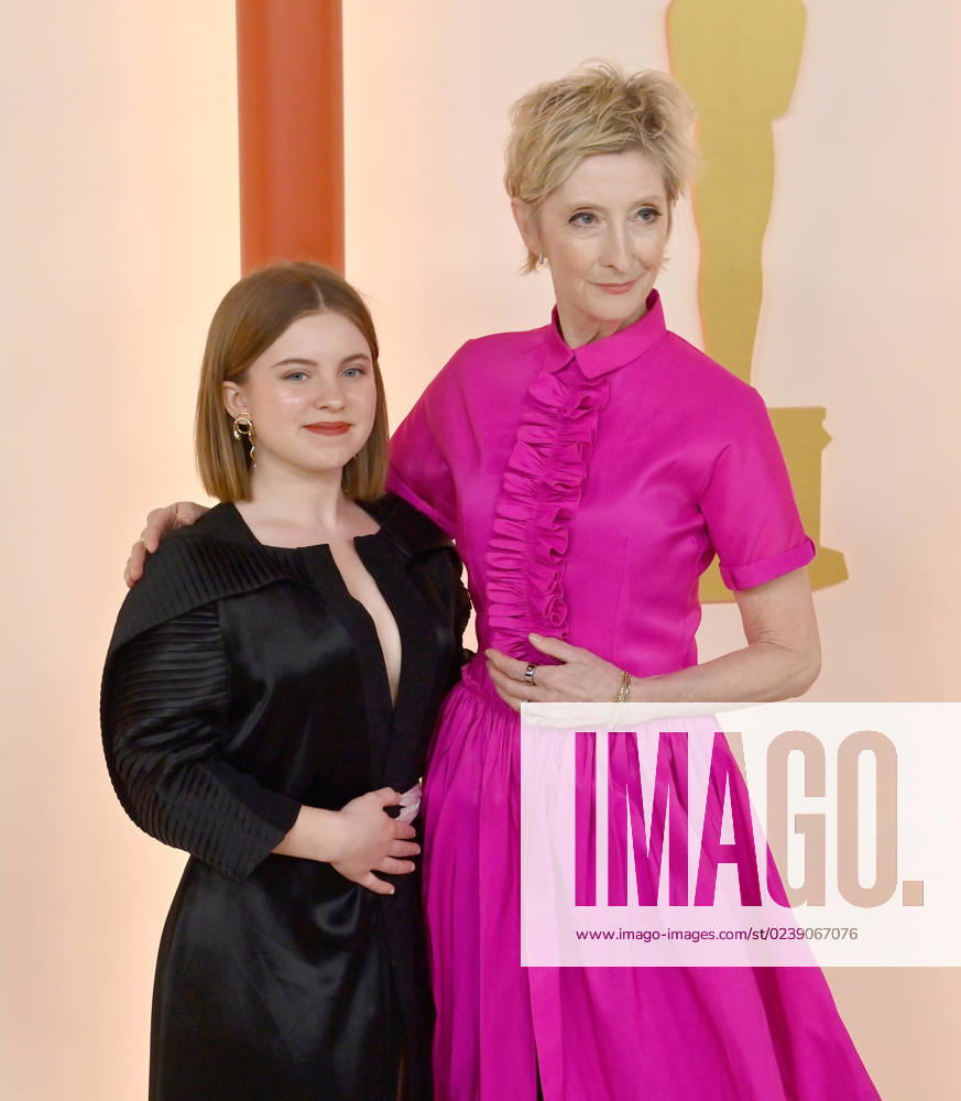(L-R) Mackenzie Donaldson and Sheila McCarthy attend the 95th annual Academy Awards at the Dolby Theatre in the Hollywood section of Los Angeles on Sunday, March 12, 2023. LAP2023031211295 JIMxRUYMEN