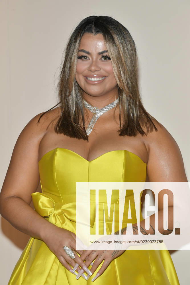 LOS ANGELES, CA - MARCH 12: Drew Afualo at the 95th Academy Awards at the Dolby Theater in Los Angeles, California on March 12, 2023.