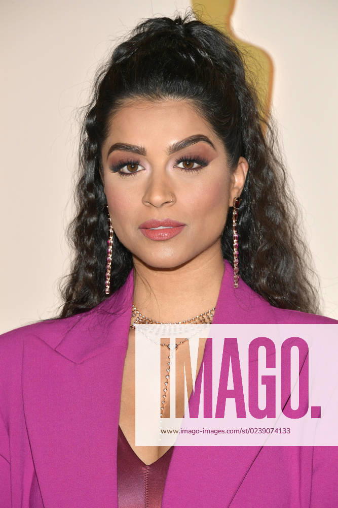 LOS ANGELES, CA - MARCH 12: Lilly Singh at the 95th Academy Awards at the Dolby Theater in Los Angeles, California on March 12, 2023.