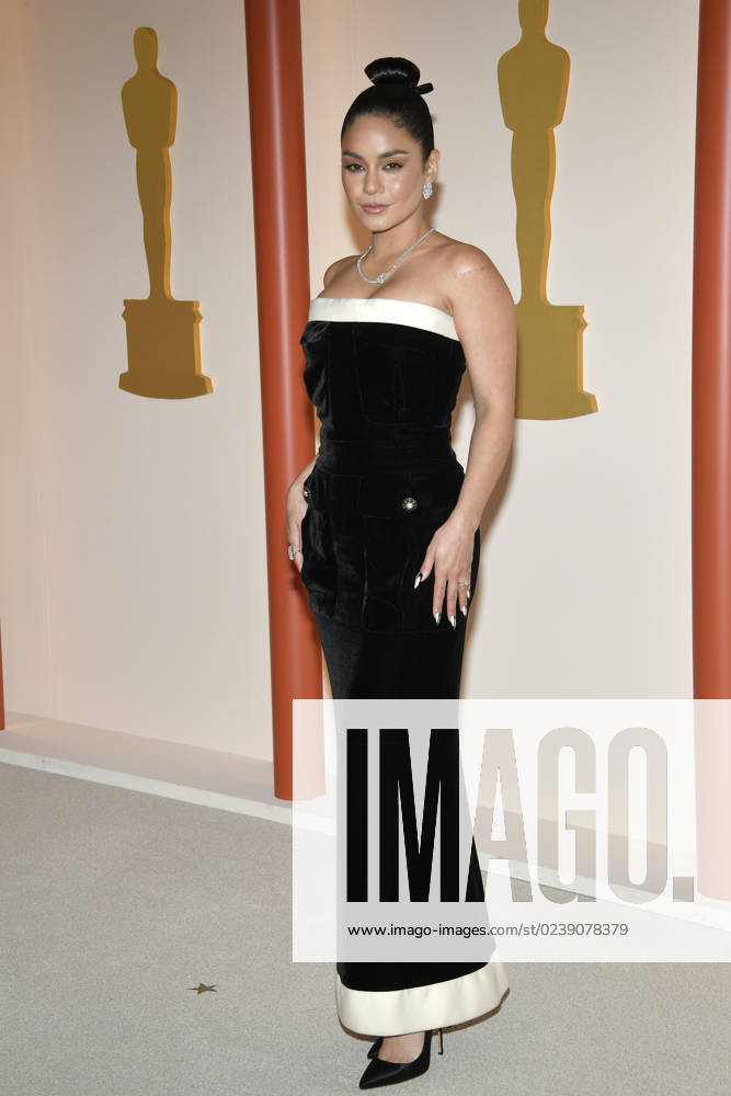 LOS ANGELES, CA - MARCH 12: Vanessa Hudgens at the 95th Academy Awards at the Dolby Theater in Los Angeles, California on March 12, 2023.