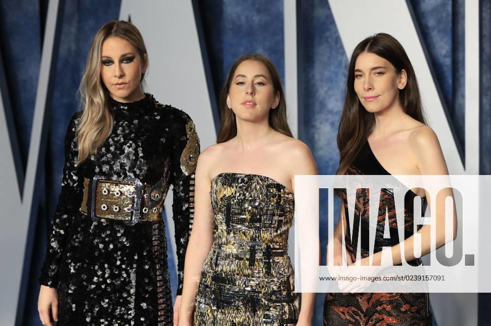 Este Haim, Alana Haim and Danielle Haim at the Vanity Fair Oscar Party 2023 celebrating the 95 Academy Awards at the Wallis Annenberg Center for the Performing Arts Beverly Hills, 12 03 2023. Foto:xD.xBedrosianx xFuturexImage