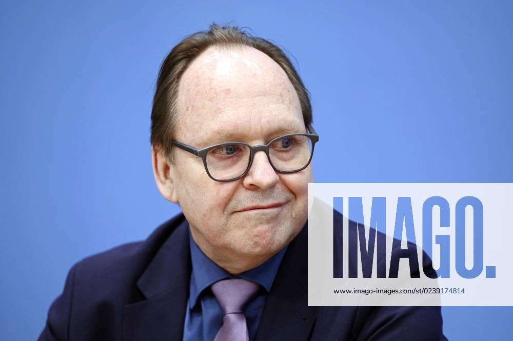 Hans Ulrich Gerland at the Federal Press Conference for the presentation of the Annual Report 2022 at the Haus der Bundespressekonferenz Berlin, 14 03 2023 Foto:xF.xFuturexImage