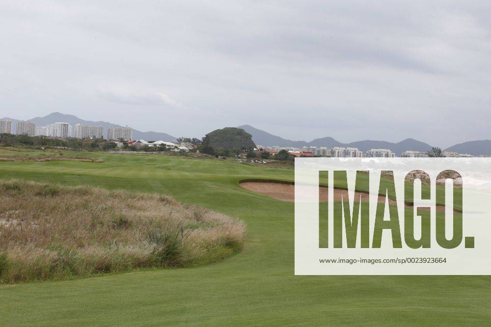 Olympic Park works RIO DE JANEIRO, Brazil - 06 10 2015: GOLF COURSE CONSTRUCTION OLYMPIC - Olympic Golf Course of Works, in Barra da Tijuca (RJ). (Photo: Andr? Chaco FotoArena) AndrexChaco
