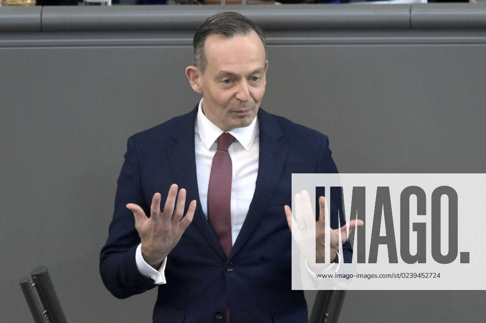 Volker Wissing at the 91 session of the German Bundestag in the Reichstag building Berlin, 16 03 2023 Foto:xF.xFuturexImage