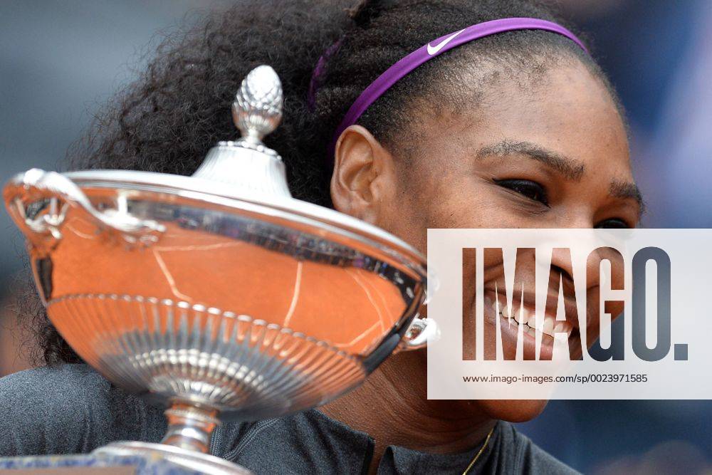 - SPORT WTA-Turnier in Rom, Finale, Siegerin Serena Williams Serena Williams (USA) Roma 15-05-2016 Foro Italico Internazionali BNL d Italia, Women Final, Tennis WTA Tennis Damen AntoxBaldassarre