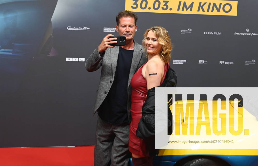 Actors Til Schweiger and Tina Ruland comes to the premiere of the film Manta Manta Zwoter part which comes on 30 03 2023 in cinemas