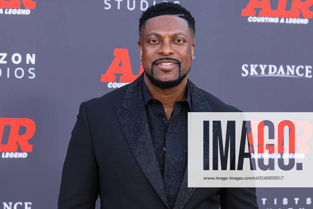 World Premiere Of Amazon Studios And Skydance Media s Air American stand-up comedian and actor Chris Tucker arrives at the World Premiere Of Amazon Studios And Skydance Media s Air held at the Regency Village Theatre on March 27, 2023 in Westwood, Los Angeles, California, United States. Regency Village Theatre, Westwood, Los Angeles, California California United States