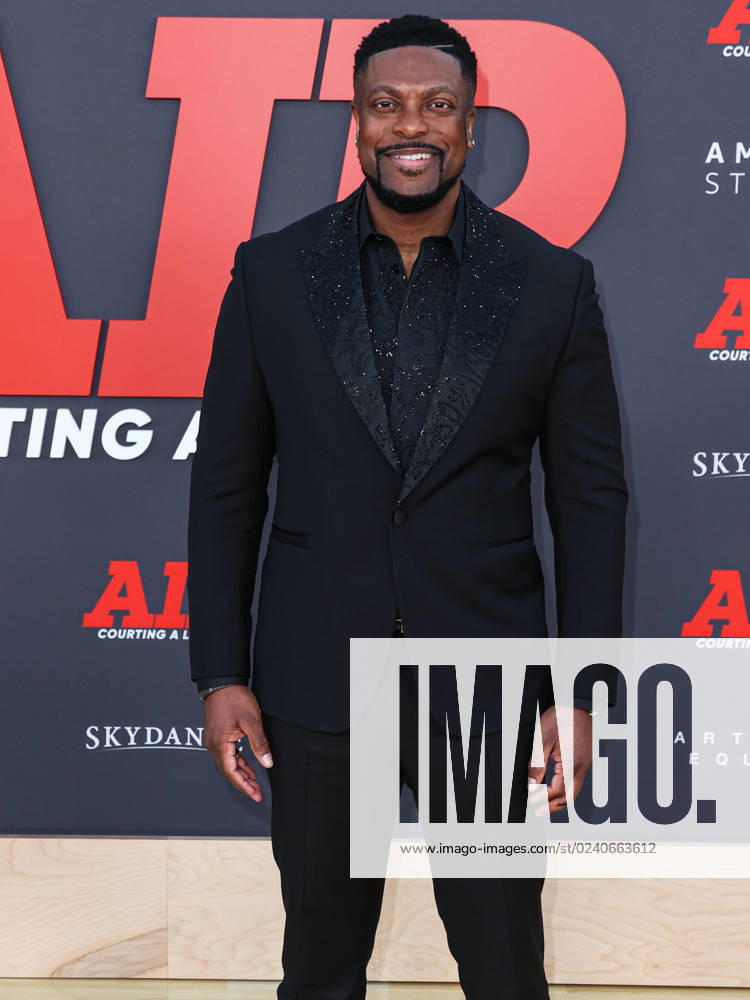 World Premiere Of Amazon Studios And Skydance Media s Air American stand-up comedian and actor Chris Tucker arrives at the World Premiere Of Amazon Studios And Skydance Media s Air held at the Regency Village Theatre on March 27, 2023 in Westwood, Los Angeles, California, United States. Regency Village Theatre, Westwood, Los Angeles, California California United States