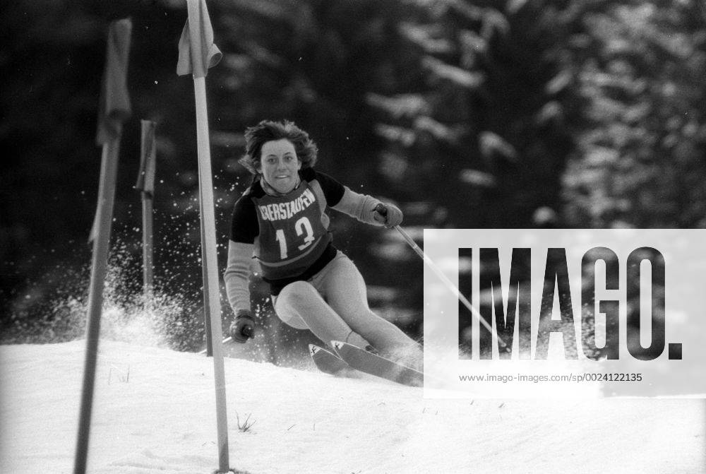 Weltcup 1971 1972, Damen Slalom in Oberstaufen, Rosi Mittermaier (BR Deutschland)