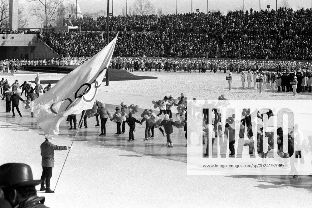 Eröffnungsfeier der Olympischen Winterspiele 1972 in Sapporo