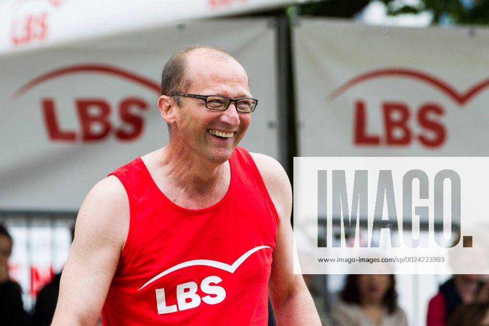 Georg Ueckert (Sparkasse Schopfheim); LBS-Cup Beachvolleyball A-Top, Markplatz, Schopfheim Germany, 20160605; Schopfheim