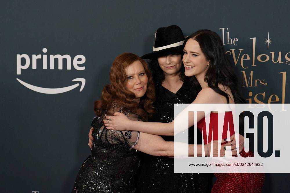 Alex Borstein, Amy Sherman Palladino, Rachel Brosnahan at arrivals for THE MARVELOUS MRS. MAISEL Fifth Season Finale Premiere, The High Line Room at The Standard, New York, NY April 11, 2023. Photo By: Kristin Callahan Everett Collection at arrivals for THE MARVELOUS MRS. MAISEL Fifth Season Finale Premiere, The High Line Room at The Standard, New York, NY April 11, 2023. Photo By: Kristin Callahan Everett Collection PUBLICATIONXNOTxINxCANxCHNxFRAxITAxJPNxNORxPOLxRUSxESPxUKxUSA