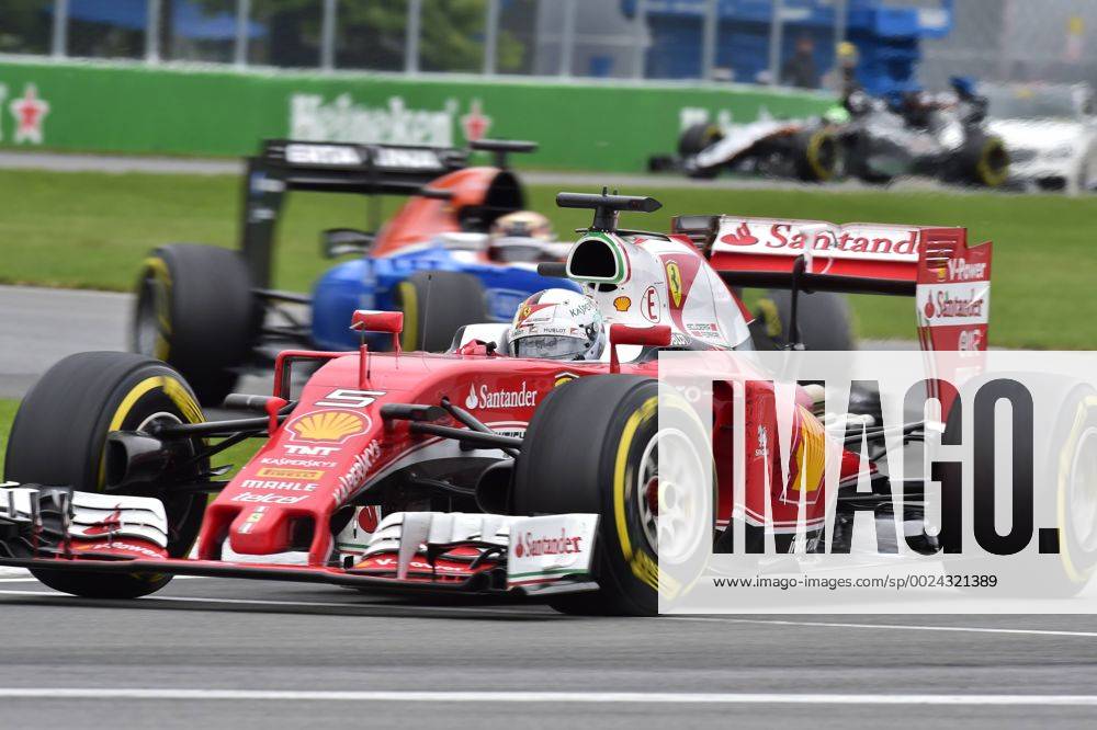 05 Sebastian Vettel (GER, Scuderia Ferrari), Motorsports: FIA Formula One World Championship WM Weltmeisterschaft 2016, Grand Prix of Canada,