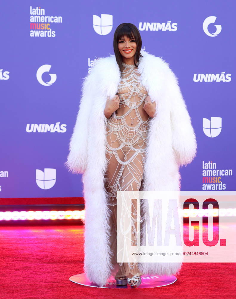 Zuleyka Rivera attends the 8th annual Latin American Music Awards at the MGM Grand Garden Arena in Las Vegas on Thursday, April 20, 2023. The annual event honors outstanding achievements for artists in the Latin music industry. LAV2023042223 JAMESxATOA