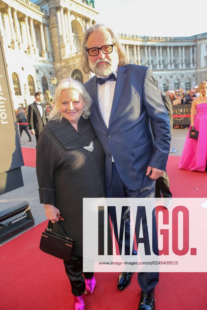 Vienna Hofburg, ROMY Film u TV Prize, Gala award ceremony of the television prize of ORF u KURIER im Bild Brigitte Kren, with company, ROMY Film u TV Prize