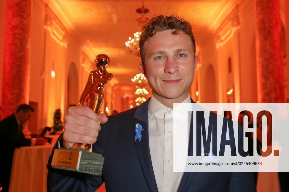 Vienna Hofburg, ROMY Film u TV Prize, Gala award ceremony of the television prize of ORF u KURIER im Bild Max Hubacher, with d Award, ROMY Film u TV Prize