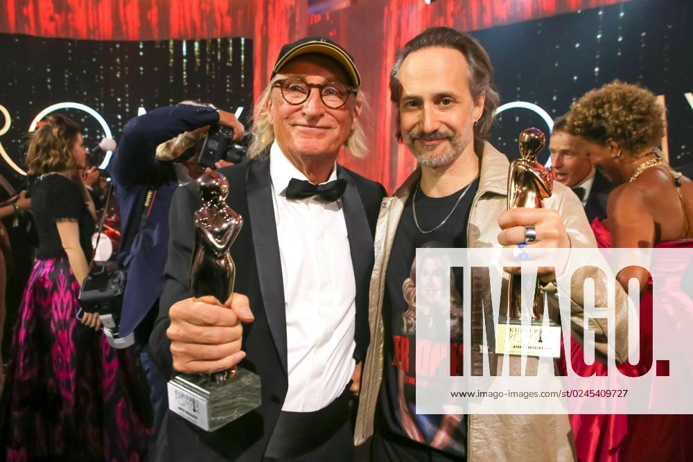 Vienna Hofburg, ROMY Film u TV Prize, Gala award ceremony of the television prize of ORF u KURIER in the picture Otto Waalkes, Michael Ostrowski, with d Award, ROMY Film u TV Prize