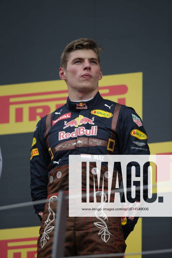 Austrian Grand Prix, Red Bull Ring 30 June - 3 July 2016 03.07.2016 - Podium, 2nd place Max Verstappen (NED) Red Bull Racing RB12