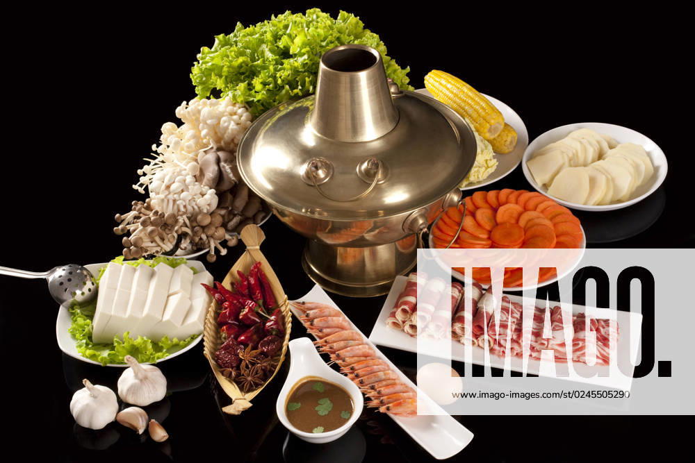Close-up of Chinese hot-pot Beijing China
