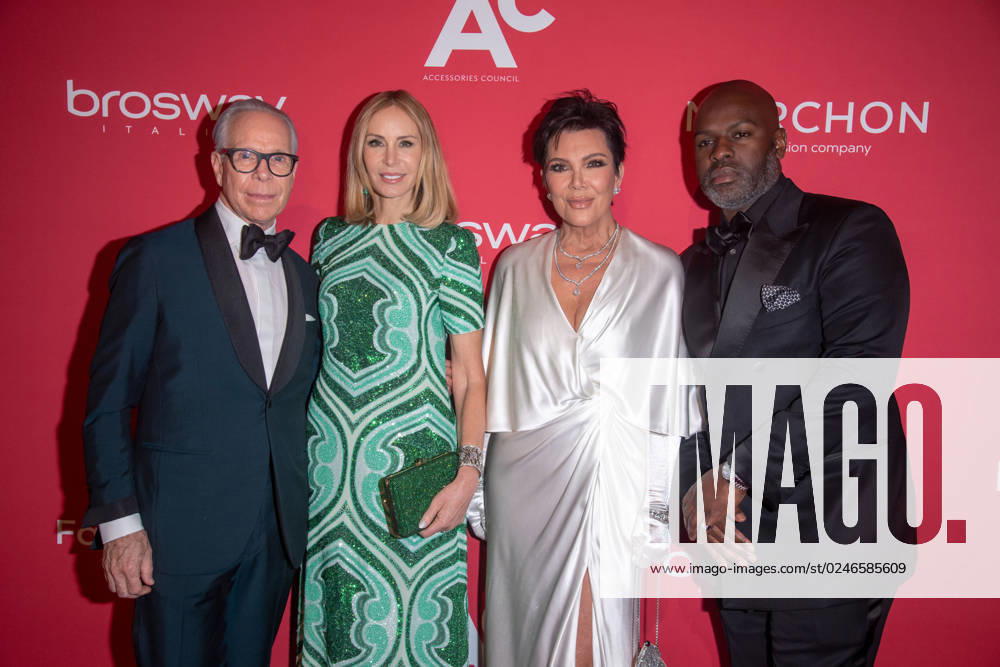 Accessories Council 27th Annual ACE Awards (NEW) Accessories Council 27th Annual ACE Awards. May 03, 2023, New York, New York, USA: (L-R) Tommy Hilfiger, Dee Ocleppo, Kris Jenner and Corey Gamble attend the Accessories Council 27th Annual ACE Awards at Cipriani 42nd Street on May 03, 2023 in New York City. Credit: M10s TheNews2 Accessories Council 27th Annual ACE Awards