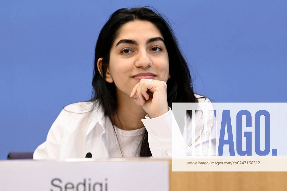 Sultana Sediqi at the Federal Press Conference on the 2022 Annual Statistics on Right-Wing and Racist Violence and on the Current Wave of Racist Mobilizations in Eastern Germany at the Haus der Bundespressekonferenz Berlin, 09 052023 Foto:xF.xFuturexImage