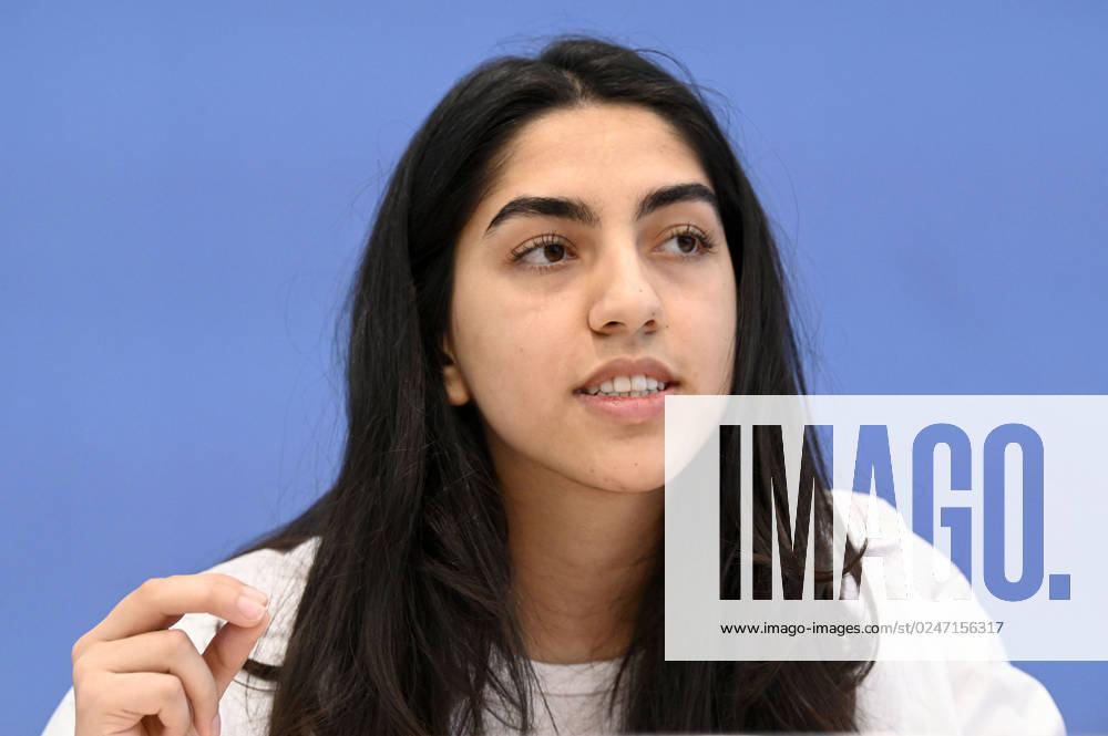 Sultana Sediqi at the Federal Press Conference on the 2022 Annual Statistics on Right-Wing and Racist Violence and on the Current Wave of Racist Mobilizations in Eastern Germany at the Haus der Bundespressekonferenz Berlin, 09 052023 Foto:xF.xFuturexImage
