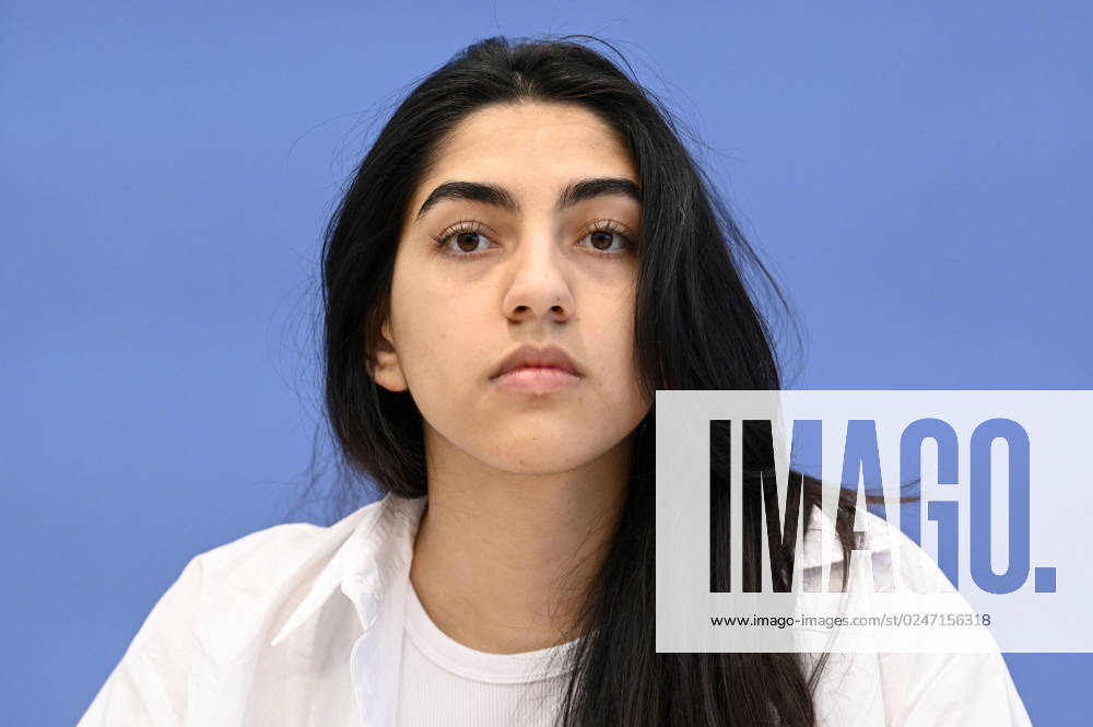 Sultana Sediqi at the Federal Press Conference on the 2022 Annual Statistics on Right-Wing and Racist Violence and on the Current Wave of Racist Mobilizations in Eastern Germany at the Haus der Bundespressekonferenz Berlin, 09 052023 Foto:xF.xFuturexImage