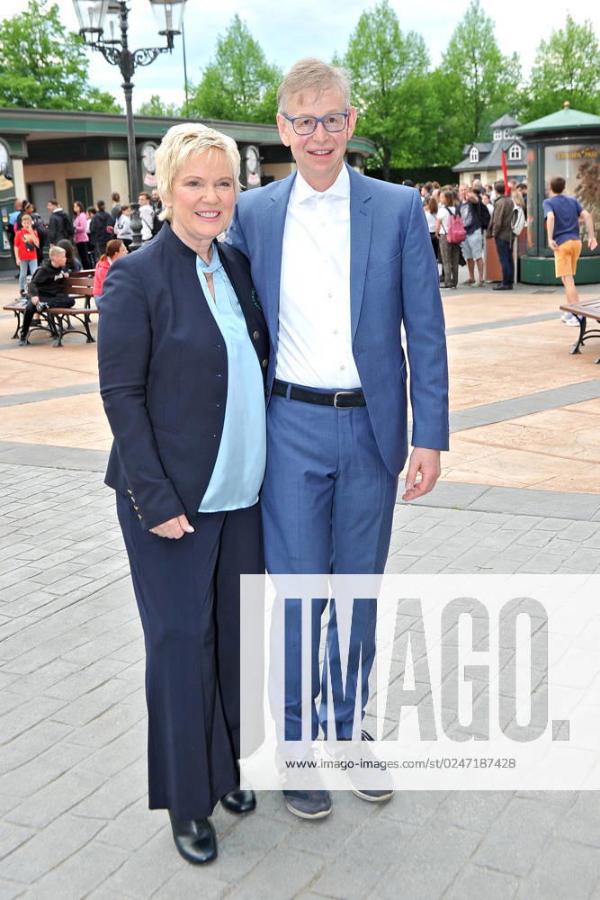 Europa Park EAGLES Golf Cup Birgit Biggi Lechtermann and Ingo Kersting on the occasion of the Europa Park EAGLES Golf Cup on 08 05 2023 at Europapark Rust 20230508MWI70618