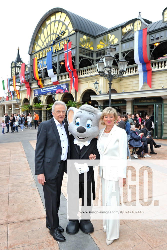 Europa Park EAGLES Golf Cup Jürgen and Mauritia Mack on the occasion of the Europa Park EAGLES Golf Cup on 08 05 2023 at Europapark Rust 20230508MWI70640