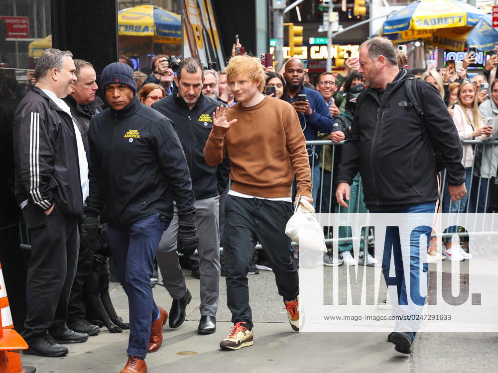 Celebrity Sightings At The ?Today? Show Studios Featuring: Ed Sheeran Where: New York, New York, United States When: 09 May 2023 Credit: BauerGriffin INSTARimages