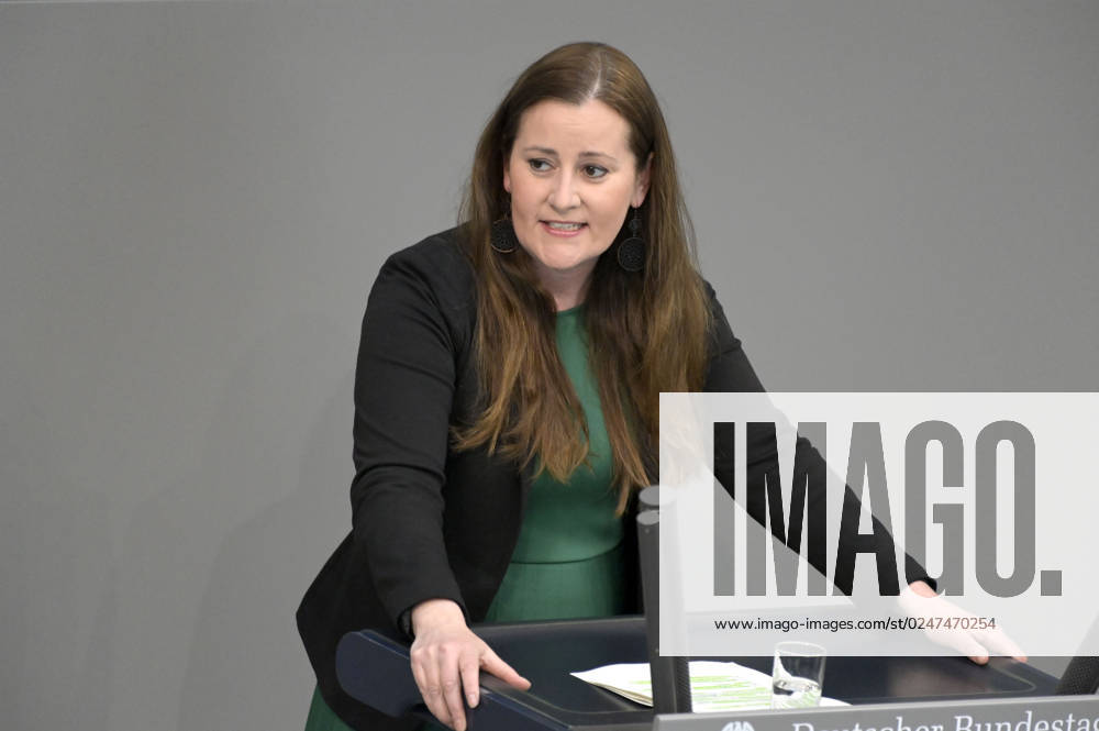 Janine Wissler in the 103 session of the German Bundestag in the Reichstag building Berlin, 11 05 2023 Foto:xF.xFuturexImage
