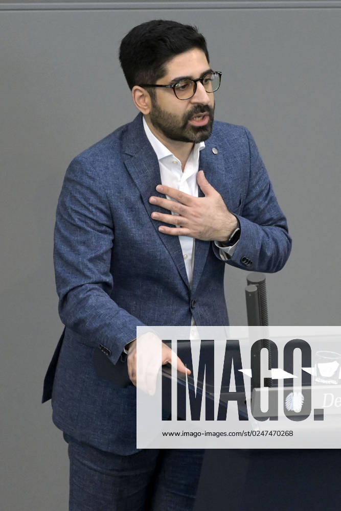 Kaweh Mansoori in the 103 session of the German Bundestag in the Reichstag building Berlin, 11 05 2023. Foto:xF.xFuturexImage
