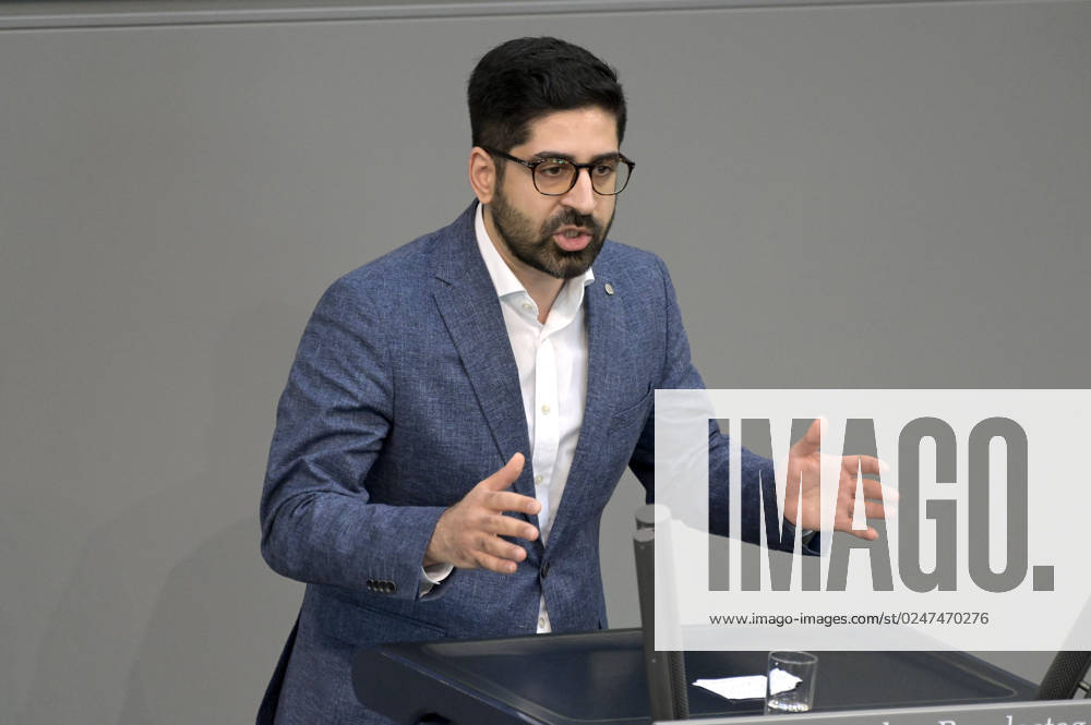 Kaweh Mansoori in the 103 session of the German Bundestag in the Reichstag building Berlin, 11 05 2023. Foto:xF.xFuturexImage