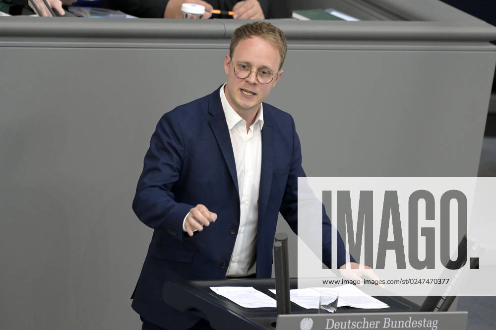 Marcel Emmerich at the 103 session of the German Bundestag in the Reichstag building Berlin, 11 05 2023 Foto:xF.xFuturexImage